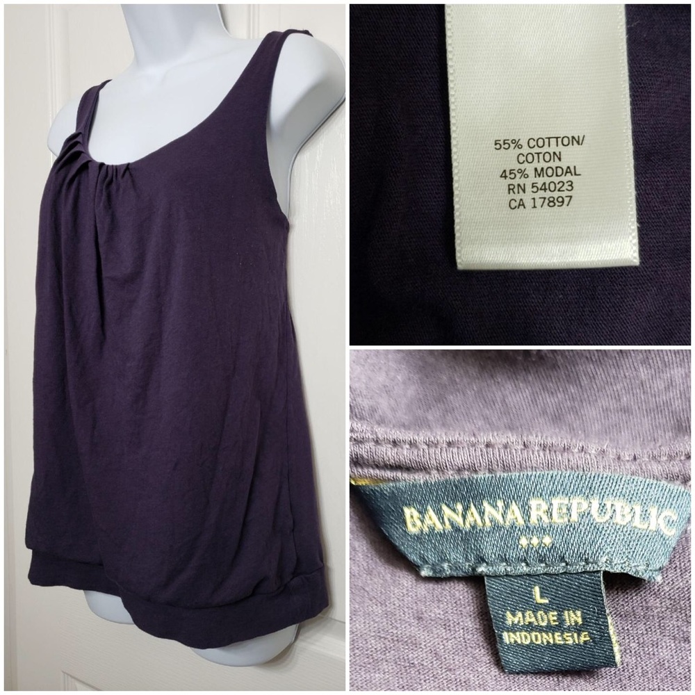 Banana Republic sleeveless blouse